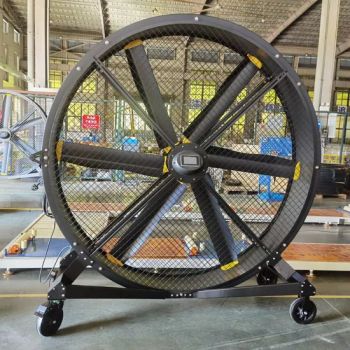 Movable Mobile Big Waterproof Electric Portable Ventilation Fans Industrial Stand Fan - Fujian Diamond Electrical and Mechanical Equipment Co., Ltd. - China