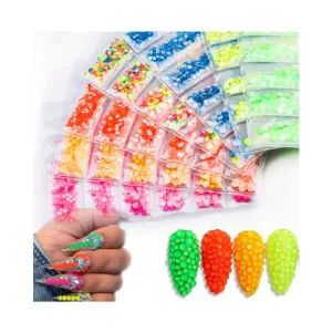 1440PCS Luminous Crystal Ss4-Ss16 Mixed Size Nail Art Rhinestone Decorations DIY Nails Accessories - Kingswick Technology Group Limited - China