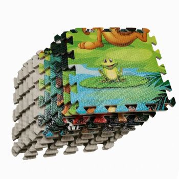 Factory Manufacturer Non Toxic Animal Forest Park Printing Designs Kids Baby Play Puzzle Mat - Sansd (Fujian) Plastic Co., Ltd. - China