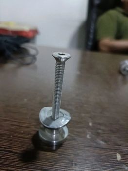 Stainless Steel Fasteners Material SS Diameter 6 mm Size All Sizes Material Grade SS Head Style Hex Head Type Of Bolts - Balaji Steel & Industries Co. - India