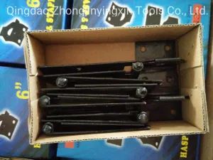 4"6"8" Door Hasps and Staples - Qingdao Zhongjinyingxin Tools Co., Ltd. - China