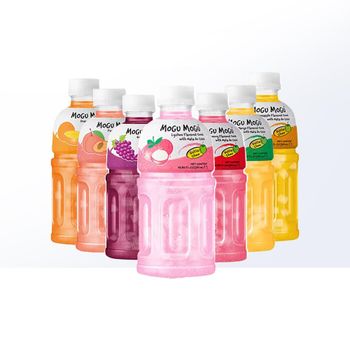 Wholesale Thailand Imported Mogu Mogu Juice Drink Containing Coconut Meat Fruit Flavor from EcoRoma GmbH Wholesale Thailand Imported Mogu Mogu Juice Drink Containing Coconut Meat Fruit Flavor - EcoRoma GmbH - Germany