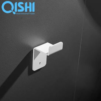 High Quality Aluminum Alloy White Unique S Shape Bathroom Coat Hook - WENZHOU QISHI INTERNATIONAL TRADING CO., LTD. - China