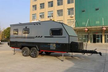 Honlu 5.6m Camper Trailer Travel Trailer Long-Term Residence Motorhome RV High Quality Chinese Caravans - Henan Honlu Machinery Equipment Co., Ltd. - China