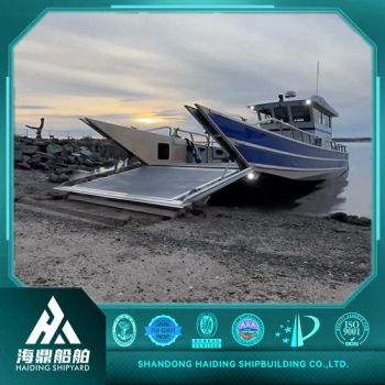 Fast Delivery with Diesel Power System, an 8-Car High-Efficiency Ferry Boat Designed for Connecting Remote Areas - Shandong Haiding Shipbuilding Co., Ltd. - China