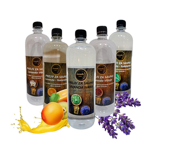Natural Fragrances for Saunas Solubility Water-soluble Manufacturer Purplessence Serbia Formulation Type 100% Natural Essential Oil-based - Purplessence Zrenjanin - Serbia