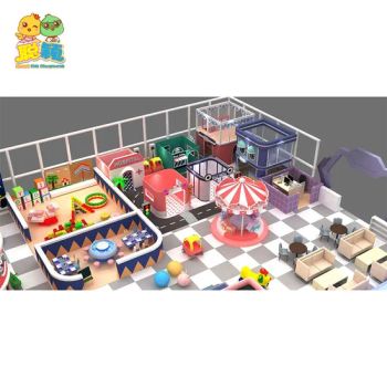 Indoor Play Center Amusement Outdoor Plastic Toys Soft Comtained Indoor Playground - Guangzhou Smart Sports Equipment Co., Ltd. - China