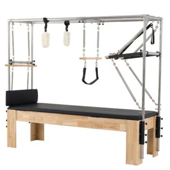 Professional Luxury Foldable Home Fitness Pilates Reformer Machine with Multi-Function Pulleys - Free Market Co.,ltd - China