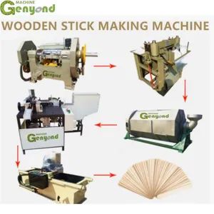GYT Toothpick Making Machine 5000p/H Silver 1Y New 3*2*12 Color Silver Condition New Model NO. GYT Warranty 1 Year Origin Shanghai - Shanghai Genyond Technology Co., Ltd. - China