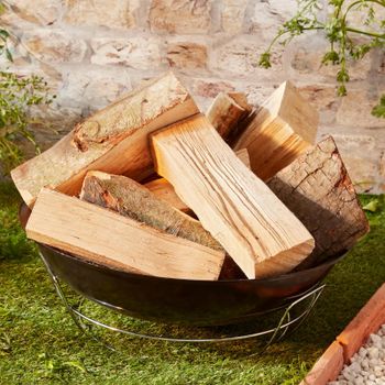 Carefully Sorted Oak Free Materials Include Birch Firewood Logs Packed In Export Bundles - malter group - Tanzania