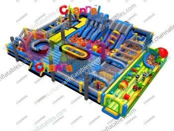 New Original Design Inflatable Theme Park Obstacle Course Indoor Playground - Guangzhou Channal Inflatable Co., Ltd. - China