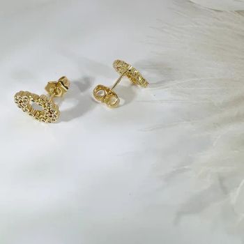 Fashion Simple Rhinestone Earrings Round Petite Earrings Temperament Trend Women's Earrings Wholesale - YU JING JEWELRY CO., LTD. - China