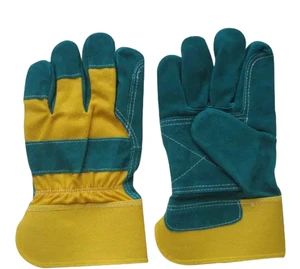 Goat Cowhide Leather Double Palm Gardening Work Glove Length Long Origin Tianjin Lined Half Lined Size Custom-Make HS Code - Tianjin Sunstone Ruize International Trade Co., Ltd. - China