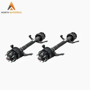 15K Capacity 8 Lug Heavy Duty Trailer Axle with Electric Brakes - Shandong North Autotech Co. Ltd - China