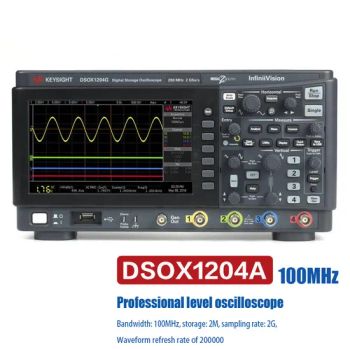 Keysight Dsox1204A Dsox1202A Bandwidth 100 MHz 4 Analog Channels Digital Oscilloscope - Dongguan Qihang Electronic Technology Co., Ltd. - China