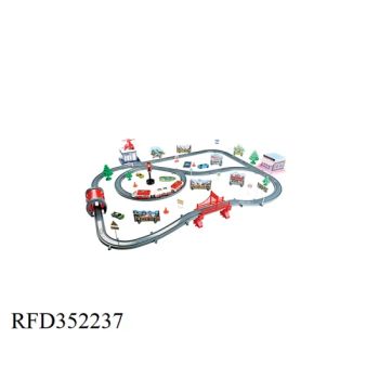 Wholesale Toy Electric Railway Train Toy Race Track Car Toy for Kids - RUNFENDDA INDUSTRIAL CO., LIMITED - China