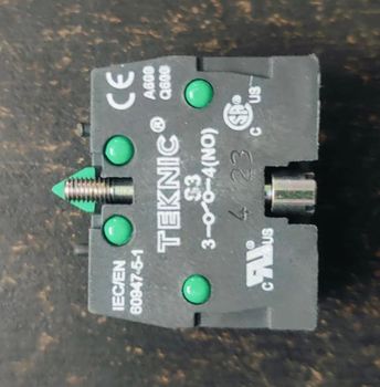 PVC Teknic S3 Contact Block, 2 Pole Color Grey Material PVC Brand Teknic Voltage 220 V Model No/Number S3 Number of Poles 2 - Praakh Electricals Private Limited - India