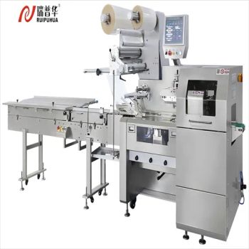Pizza/Egg Tart/Cheesecake/Basque Cake/Hand-Grabbed Pie/Apple Pie and Other Household Fast Food Frozen Semi-Finished Product Pillow Flow Packaging Machine - Foshan Ruipuhua Machinery Equipment Co., Ltd. - China