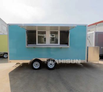Fully Equipped Remorque Mobile Pizza Hot Dogs Coffee Other Beverages Premium Mobile Fast Food Truck with Full Kitchen for Sale - Qingdao Seahisun Food Truck Technology Co., Ltd. - China