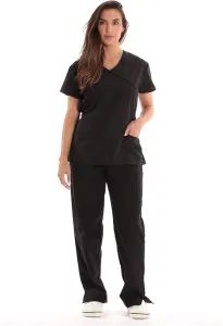 Scrub Set for Women Hospital Uniforms Usage Body Gender Unisex Structure Normal Accessories Normal Origin Wuhan, China Color Can Be - Wuhan Corhunter Garment Co., Ltd. - China