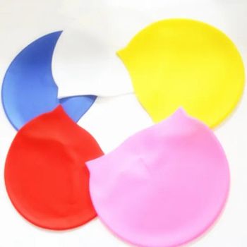 Customized Printed Logo Brand Suitable Seamless Silicone Swimming Caps - Xiamen Flying Silicone Rubber Co., Ltd. - China