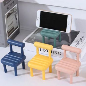 Creative Chair Design Desktop Phone Holder Adjustable Mobile Phone Holder Stand - Shenzhen Haizhi Trading Company Ltd. - China