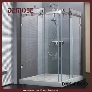 Prefabricated Frameless Glass Shower Door (DMS-FR010) - Foshan Demose Hardware Products Co., Ltd. - China