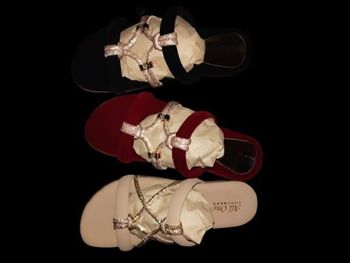 ladies designer footwear Style Elegant Durability High Comfort Level Premium Material Quality High-quality Aesthetic Approach - Radha Laxmi Import & export - India