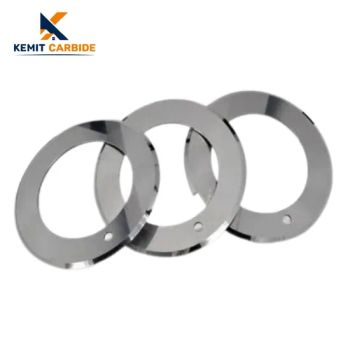 Tungsten Cemented Carbide Corrugated Paper Cutters with Low Maintenance Requirements - Zigong Kemit Cemented Carbide Co., Ltd. - China