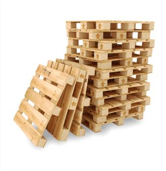 Heavy Duty Wooden Shipping Pallets for Industrial Cargo and Export Transportation - senesie mfg llc - United States