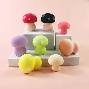 Latex Free Mushroom Shaped Cosmetic Facial Beauty Sponge Puffs for Promotional Gift - NINGBO EAST ISLAND IMPORT & EXPORT CO., LTD. - China