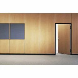 Wooden Partition Aesthetic Feature Adds Richness To Interiors Material Quality Particle Board, Commercial Ply, And Waterproof - S D Saw Mills - India