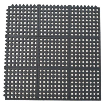Hot Sale Interlocking Anti Slip Kitchen Flooring Rubber Ring Mat Sheet with Holes Price - Qingdao Kingstone Industry Co., Ltd. - China