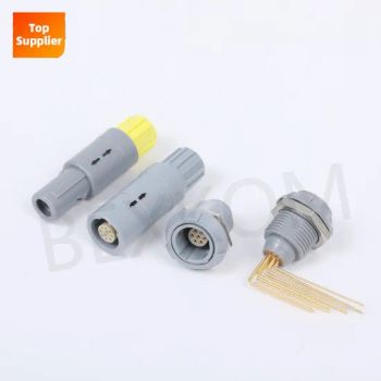 Bexkom Factory Direct Sales Contacts Gold Plated Low Cost Smart Wearable Devices Medical Cable Wire Connector Circular Connector - Shenzhen BEXKOM Electronics Co., Ltd. - China