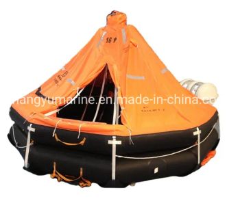 Davit Launched Type Liferaft Self Inflating Life Rafts Sample Ok Trademark GR Origin China Weight 185kg Type Life Raft Warranty 1 - Chongqing Gathering Marine Equipment Co., Ltd. - China