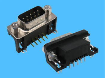 Plastic Black 90 PCB D-sub Connectors Color Black Shape Rectangular Shell Material SPCC Material Metal,Plastic Rating 250 vac / 3amp - VK Electronics & Co. - India