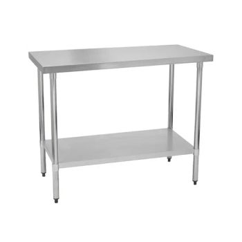 guanbai commercial stainless steel kitchen furniture with bottom shelf - Shandong Guanbai Catering Equipment Co., Ltd. - China
