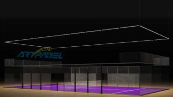 2025 New LED Lights Art Padel Paddle Tennis Court Supplier Tennis Court Manufacturer - QINGDAO CHANGZHOU PLASTIC INDUSTRY CO., LTD. - China