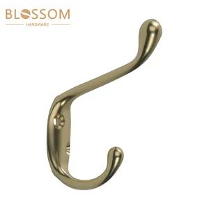 Hat and Coat Wall Hooks Zinc Alloy for Clothing Storage Color Black Origin China Style Vintage Condition New Trademark - Guangdong Blossom Hardware Co., Ltd - China