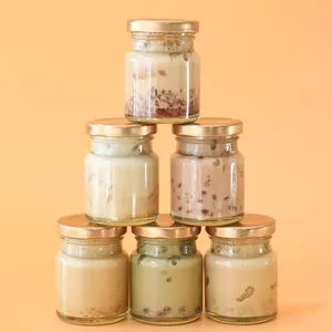 Sale 70ml Storage Honey Jam Bird Nest Glass Bottle with Screw Gold Lids - Xuzhou Furun Packing Products Manufacturing Co., Ltd. - China