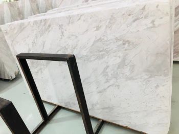 Top Quality White Dolomite Volakas Marble Kitchen Bench Countertop Island Tops Table Tops - Xiamen Maoshuang Stone Industry Co., Ltd. - China