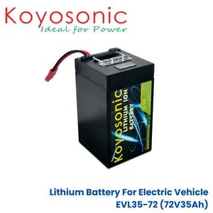 72V 35Ah Li-ion Cylindrical Battery EVL35-72 Fixed 1Y MOQ100 Chargeable - Koyosonic Power Co., Ltd. - China