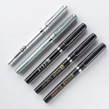Premium Metallic Gel Pens for Colorful Art Creations Size 148mm Weight 18g Color Black Model NO. AA27 Refillable Yes Type Capped - Heleyou Cultural and Creative(Wuxi) Co., Ltd. - China