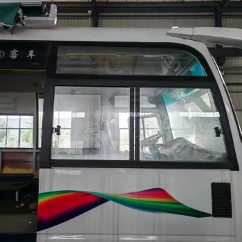 Tempered Bus Sliding Window Glass Side Glass Wtih Frames Status in Stock HS Code 70071190 Type Side Window Glass Tempered - Xuchang Jingger Glass Co., Ltd - China