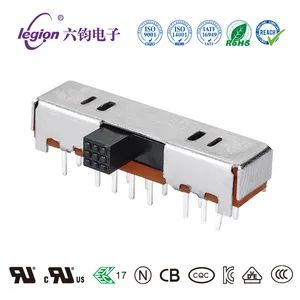 Series Right-Angled Mini-Slide Switches with Hundreds of Options for Low-Cost Solutions - Dongguan Legion Electronic & Hardware Co., Ltd. - China