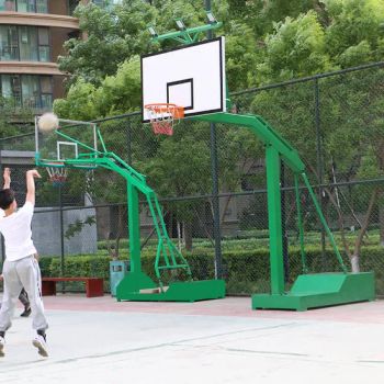 Outdoor Playground Equipment -Removeable Basketball Stand Type Pliable Material Steel Dimension Medium HS Code 9506911900 - Sanhe City Guiyuxing Sporting Goods Co., Ltd. - China