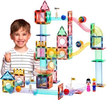 Magnetic Tiles Learning Toys Educational Construction Game Race Track Child Brain Development - Ningbo Yeahawk Technology Co.,Ltd - China