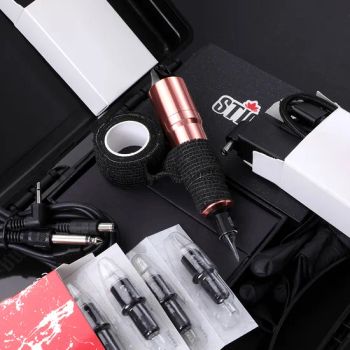 Manufacturer Supply Wholesale Custom Rotary Tattoo Machine Set Body Art Professional Tattoo Machine Kits - Hangzhou Solong Technology Co., Ltd. - China