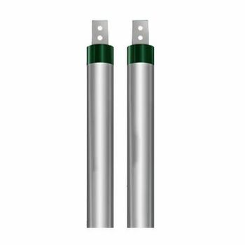 Galvanized Iron (GI) Pipe Earthing Electrodes, 100 Microns Brand Shivangi Service Life 12-14 Years Length Of Rod - Shivangi Engineering Works - India