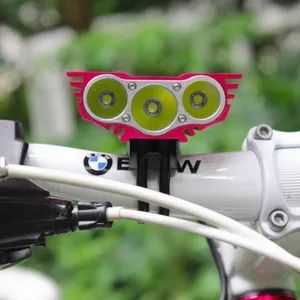 New 1200lumens Xml T6 LED Bicycle Light and Headlight Type LEDs Color Black Waterproof Ipx5 Size 45X74X39mm Bulb Xml T6 - Ningbo Chain-Home Machinery Co., Ltd. - China